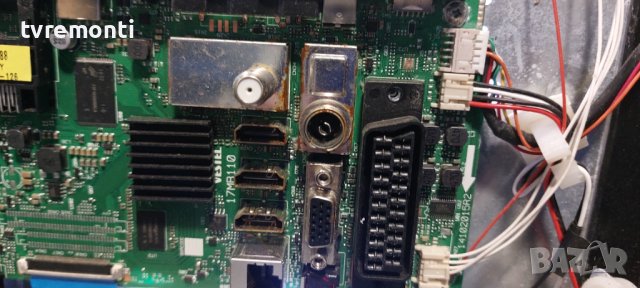 Основна платка -,17MB110 for 40 inc DISPLAY VES400UNDS-2D-N12 for TELEFUNKEN D40F280N4CW, снимка 2 - Части и Платки - 38197337