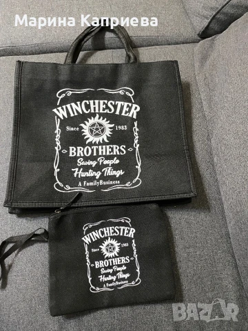 Комплект торба (чанта )и несесер на Supernatural