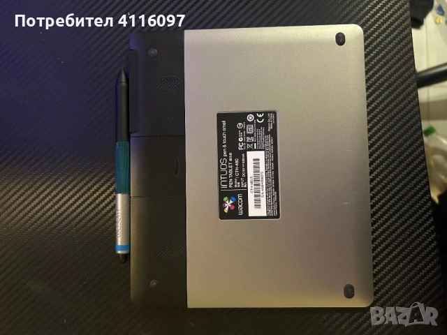 Графичен таблет wacom intous touch and pen small, снимка 2 - Таблети - 53474482