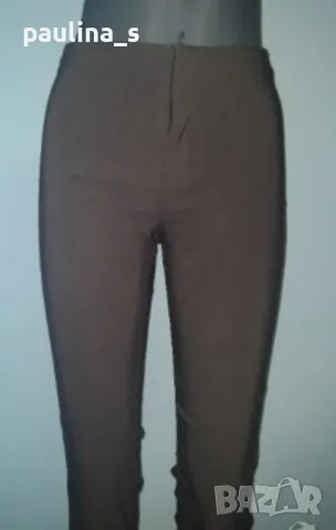 Два броя / Винтидж / Панталон с широки крачоли "Zara" basic / Червен(с блуза) и Антрацит, снимка 16 - Панталони - 32588451