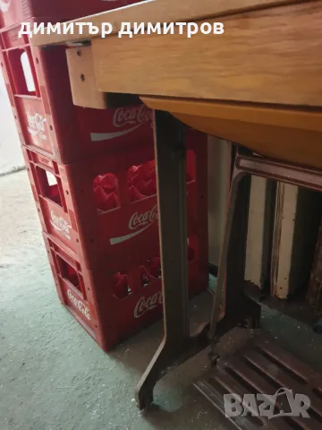 стара шевна машина крачна без интервенции, снимка 3 - Антикварни и старинни предмети - 49460874