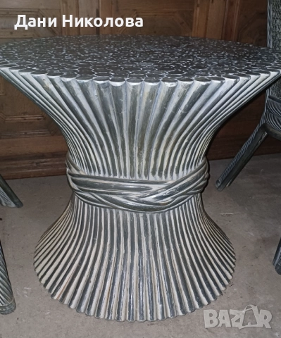 Маса със столове, снимка 3 - Градински мебели, декорация  - 52641617