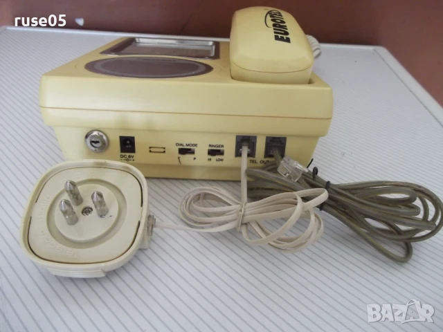 Телефон "EUROTEL - KX-T20TCID", снимка 3 - Други - 51238360