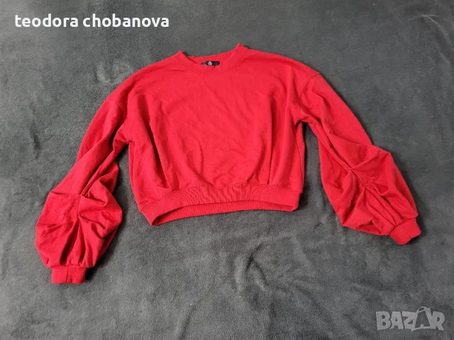 Дамска леко ватирана блуза 