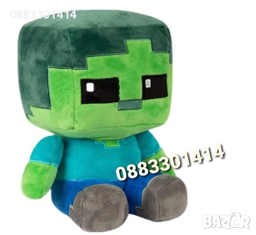 Майнкрафт Minecraft Плюшени играчки , снимка 3 - Плюшени играчки - 40591008