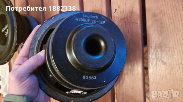 басови говорители logitech 8", снимка 5 - Тонколони - 53280887