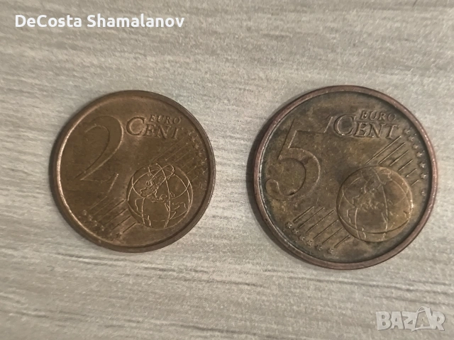 5 евроцента и 2 евроцента Испания, снимка 2 - Нумизматика и бонистика - 53478007