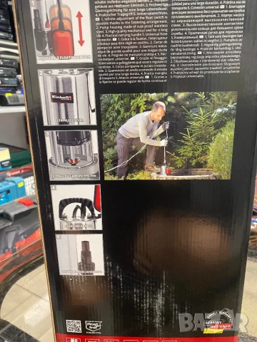 Нова помпа за отпадни води einhell, снимка 5 - Водни помпи - 50658132