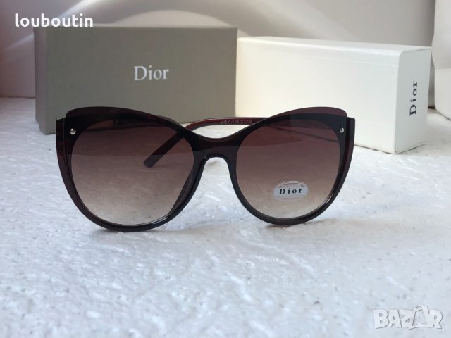DIOR 2021 слънчеви очила тип котка UV 400 защита с лого, снимка 5 - Слънчеви и диоптрични очила - 33570682