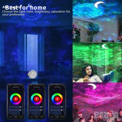 Galaxy проектор с Wifi App Control USB Night Light, снимка 3 - Други - 43460641