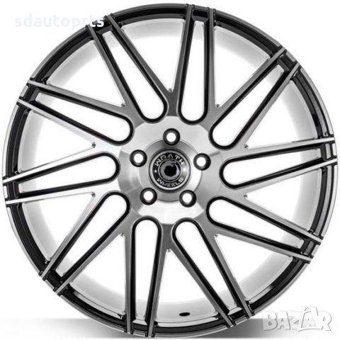 20" Джанти Wrath БМВ 5X120 BMW E90 E92 F30 F32 F36 E60 F10 F11 F06 F12, снимка 2 - Гуми и джанти - 33245065