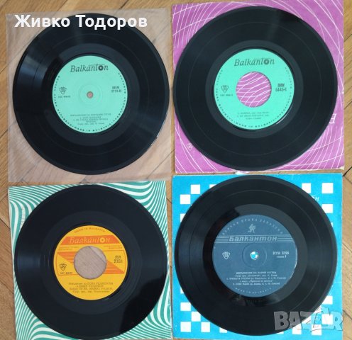 Плочи(малки) Кидиков/ Гутов/Ек.Ванкова/ Н.Сотирова/Е.Реджепова/А.Матич/Лулу/Трио Обектив/ХОРО/Хумор, снимка 4 - Грамофонни плочи - 39272162