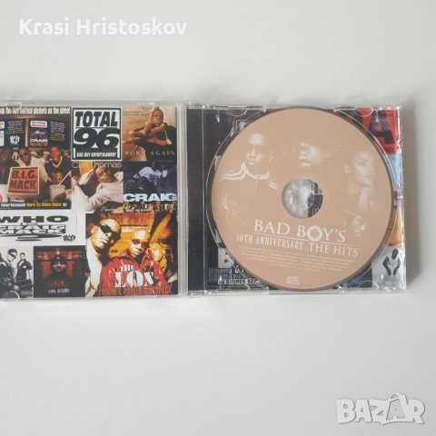 Various ‎– Bad Boy's 10th Anniversary...The Hits cd, снимка 2 - CD дискове - 43290000