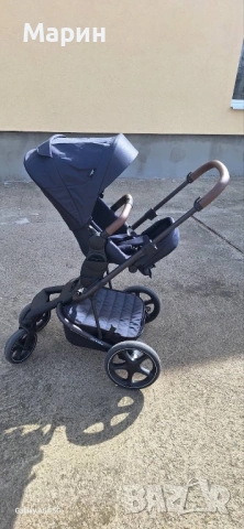 Продавам запазена бебешка количка 3 в 1, снимка 4 - За бебешки колички - 53535592