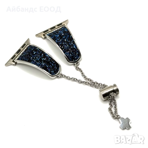 Кристални гривни за часовник Samsung/Huawei/Amazfit/Garmin и други, снимка 8 - Каишки за часовници - 49422177