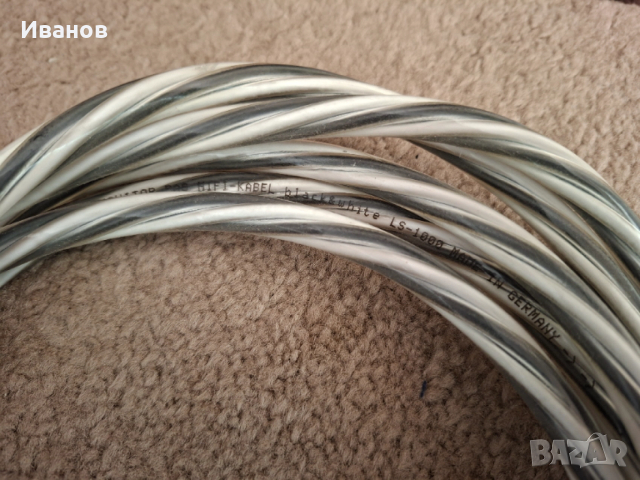 In-Akustik Monitor LS-1000  Bi-wire  2x305 см., снимка 3 - Тонколони - 52772175