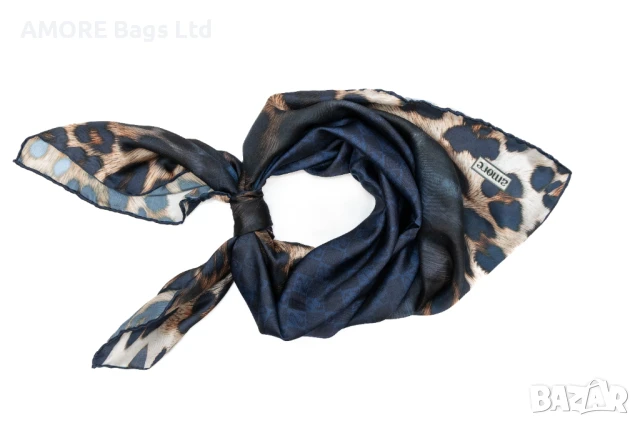 Елегантен дамски шал AMORE Carlotta, 90смх90см, снимка 4 - Шалове - 50659622