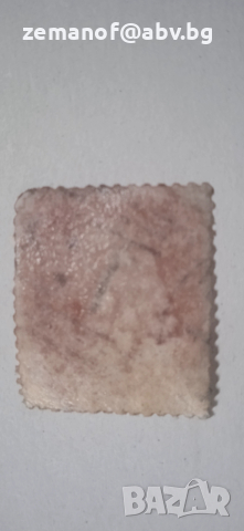 Червено Пенни Виктория обьрнат воден знак, снимка 2 - Филателия - 52557572