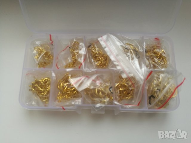 Куки за риболов 400 и 500 броя, снимка 4 - Такъми - 40403249