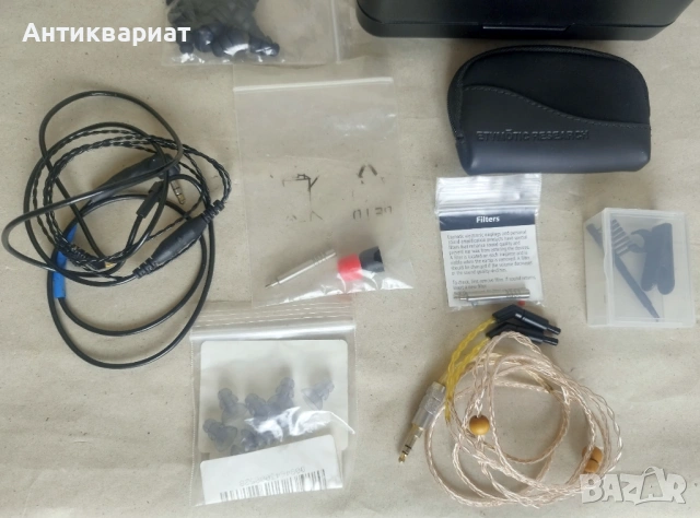 Легендарни професионални референтни слушалки Etymotic Research ER-4 MicroPro / USA, снимка 2 - Слушалки и портативни колонки - 53340517