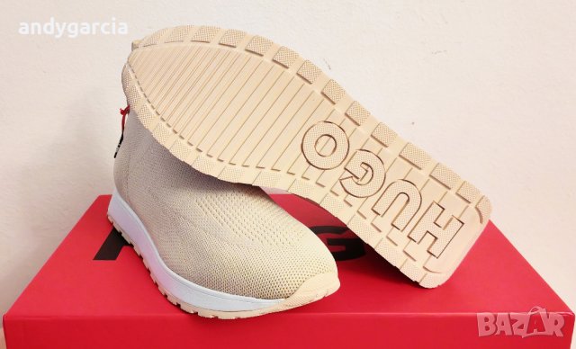 HUGO Icelin Knitted Sock Trainer 36.5ти номер 23.5 см стелка НОВИ ОРИГИНАЛНИ в кутия, снимка 16 - Маратонки - 43006532