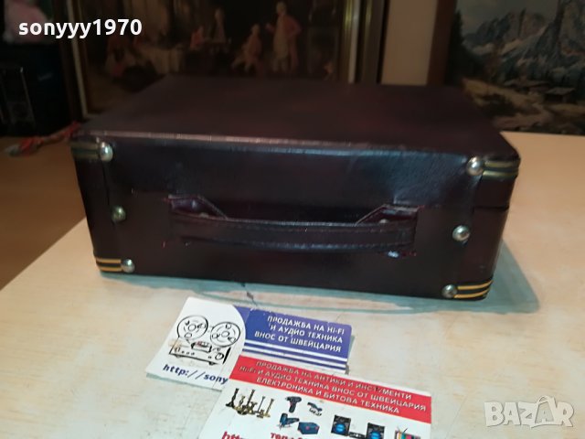 кожено куфарче с златен обков-внос швеция 1907210922, снимка 17 - Колекции - 33560555