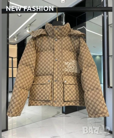 Дамско Зимно Яке ✨The North Face Gucci , снимка 4 - Якета - 51286368