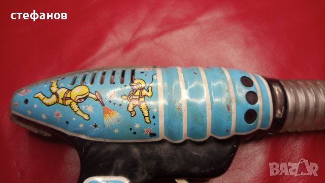Детски ретро, стар ламаринен бластер, снимка 2 - Колекции - 43558066