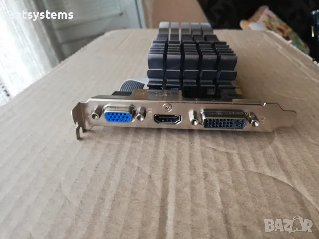 Видео карта NVidia GeForce Asus GT610 HDMI 1024MB GDDR3 64bit PCI-E, снимка 2 - Видеокарти - 47839673