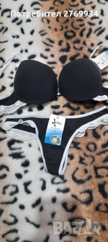 Сутиен и прашки размер S нови, снимка 1