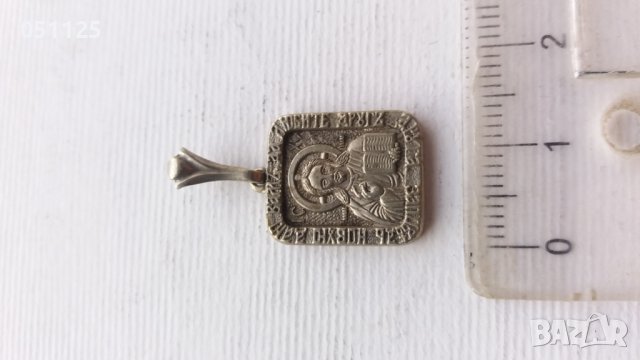 стара религиозна висулка, икона , снимка 2 - Антикварни и старинни предмети - 43301361