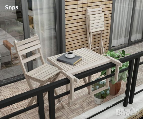 Сгъваема маса за парапети за тераса, балкон, веранда или навес, снимка 7 - Други стоки за дома - 43031381