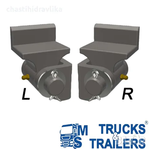 Комплект задни панти за самосвал до 3,5т