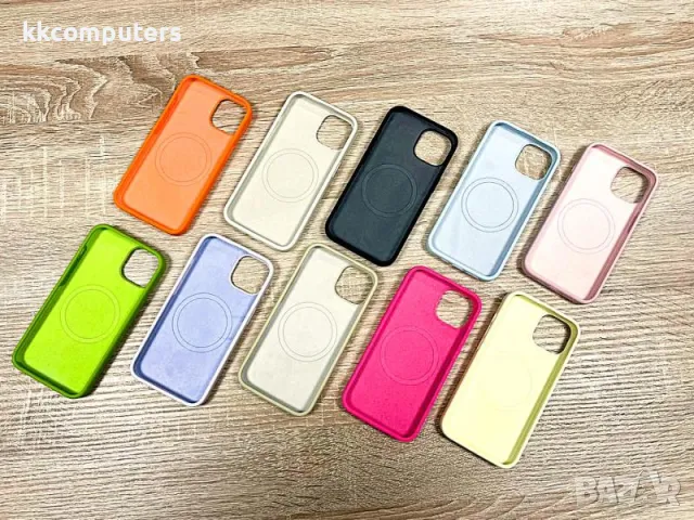 Калъф Liquid Silica MagSafe за iPhone 16 6.1 / Розов / + Протектор  Баркод : 3131520, снимка 6 - Калъфи, кейсове - 49008530