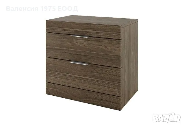 Нощно шкафче с две чекмеджета Сити 3074( различни цветове), снимка 5 - Шкафове - 46494073