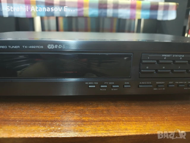 Yamaha TX-492RDS Стерео Тунер , снимка 5 - Радиокасетофони, транзистори - 51399629