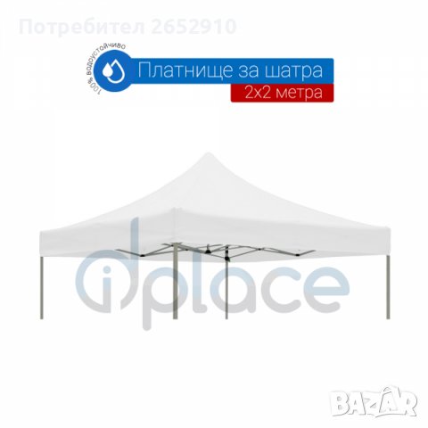 Резервни платнища и страници за шатри с размери2х2м, 3х2, 3х3м, 2х4м 3х4,5 3х6м. ХИТ Цена 15лв/7,67€, снимка 18 - Други - 37002510