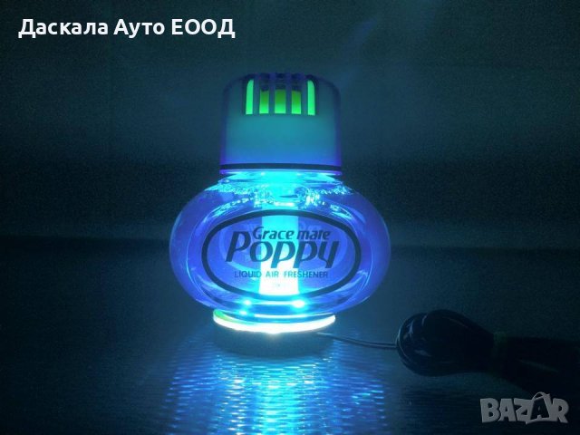 1 бр. LED ЛЕД осветление за ароматизатор POPPY 150ml