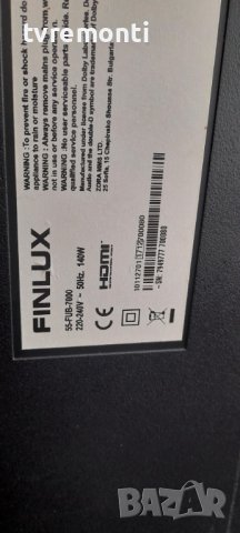 T-Con board 6870C-0532B ,6871L-5212A for 55 inc DISPLAY for Finlux 55-FUB-7000, снимка 7 - Части и Платки - 37132934