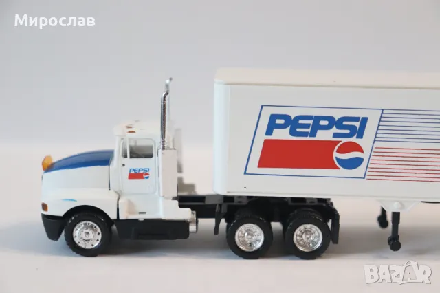 HERPA H0 1/87 KENWOOD USA КАМИОН ТИР PEPSI МОДЕЛ КОЛИЧКА, снимка 2 - Колекции - 49963327