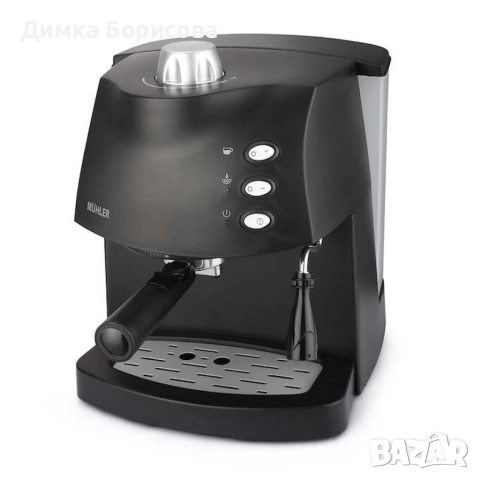 Стилна кафемашина за еспресо с каймак, снимка 3 - Кафемашини - 52797435