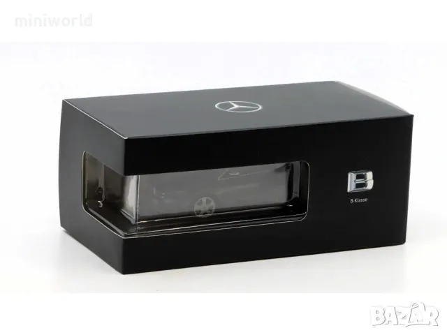 Mercedes-Benz B-Class W247 - мащаб 1:43 на Herpa моделът е нов в PVC дисплей-кейс, снимка 6 - Колекции - 50384526