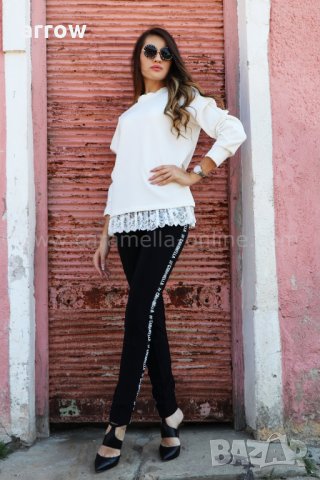 Нежна блуза от Caramella Fashion, снимка 11 - Блузи с дълъг ръкав и пуловери - 26684726