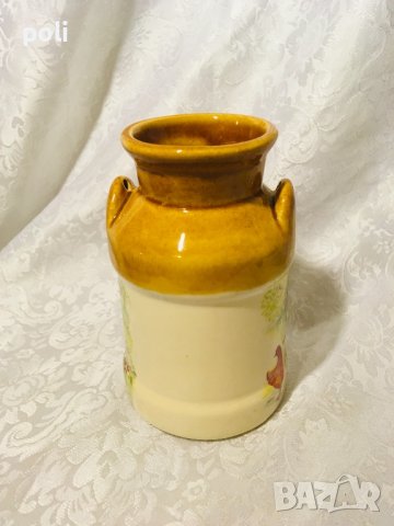 керамична ваза, снимка 6 - Вази - 43662471