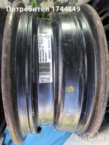 4 Железни джанти 4х114.3 67.1, снимка 4 - Гуми и джанти - 52478550