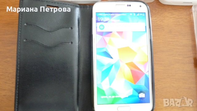 Samsung Galaxy S5 в комплект с аксесоари, снимка 2 - Samsung - 52053506