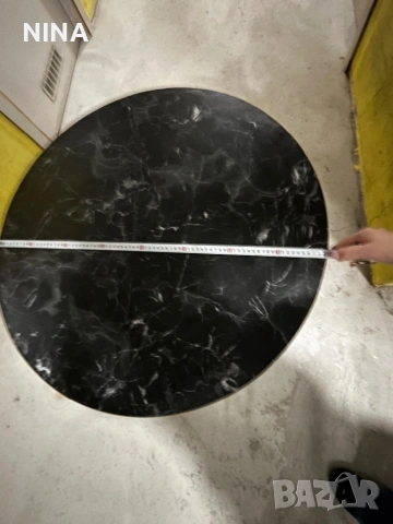 Холна масичка с мраморен ефект, снимка 5 - Маси - 53566268
