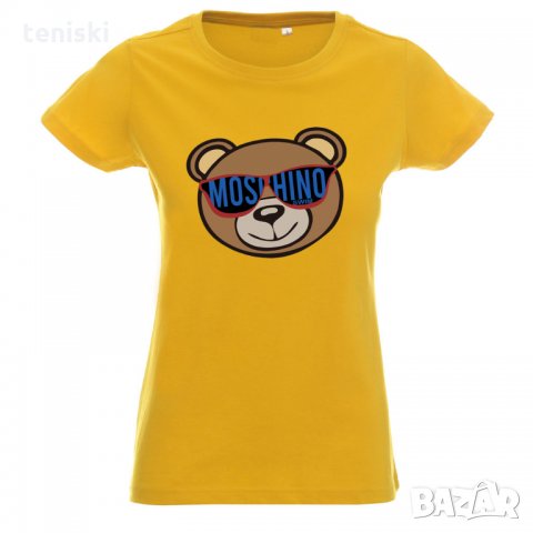  Тениска Moschino Bear принт Нови модели и цветове, снимка 14 - Тениски - 33613386