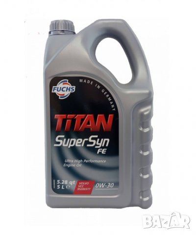 FUCHS TITAN Supersyn FE 0W30 5 литра, снимка 1 - Части - 34750396