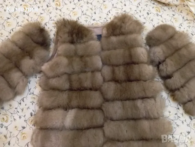 Палто от лисица , снимка 13 - Палта, манта - 49977443